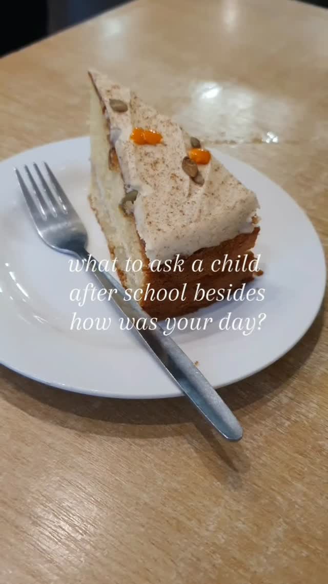 What to ask a child after school besides how was your day  #familyresources #slowliving