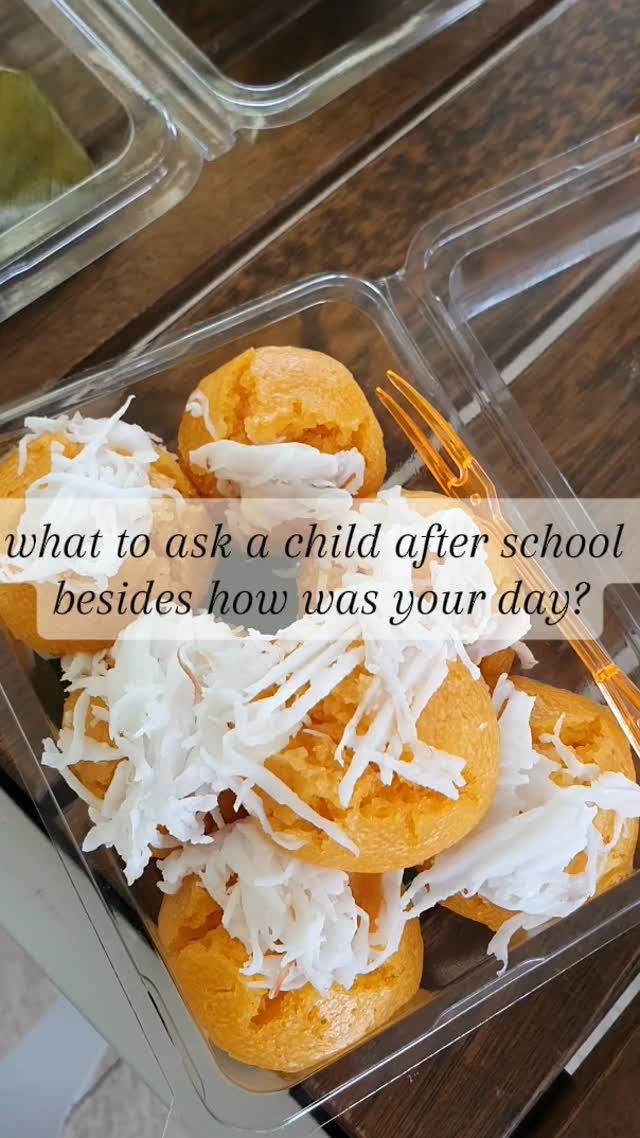 What to ask a child after school besides how was your day?  Connect with kids after school with this after school question.  #momlife #momtips #familyresources