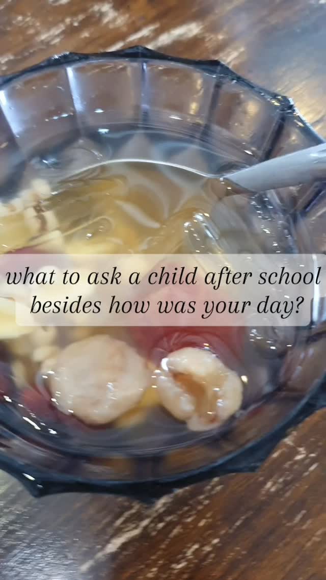 What to ask a child after school besides how was your day  #momlife #familyresources #parenting