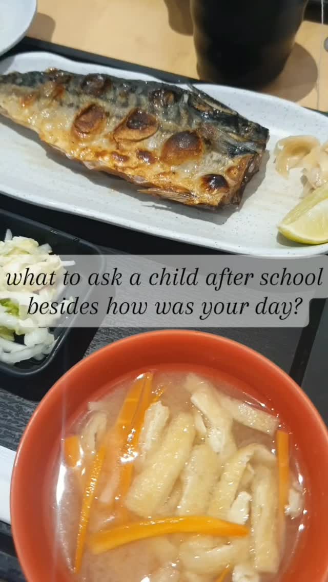 What to ask a child after school besides how was your day.  Here's an idea for those days that you want to connect with your kids after school yo avoid the eye rolls.  #momlife #familyresources #parentingtips