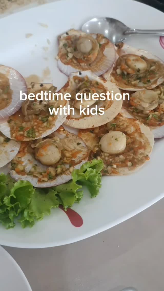 Bedtime question with kids.  #momlife #momtips
