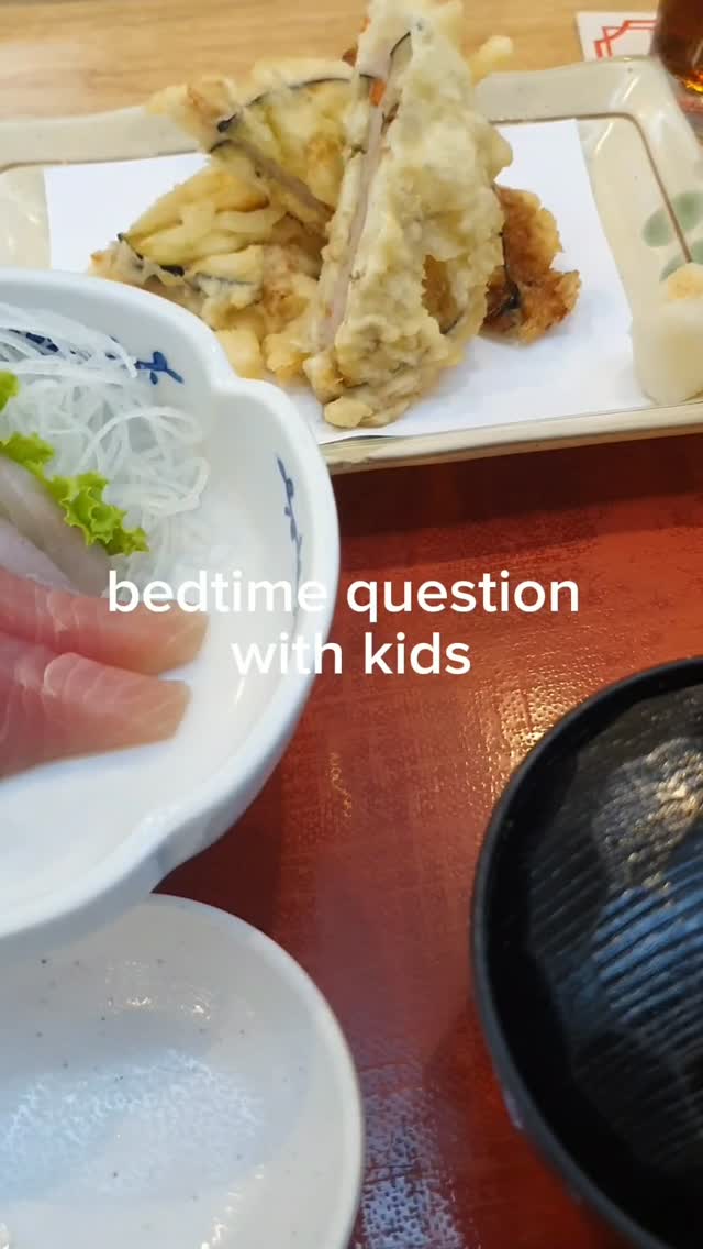 Bedtime question with kids