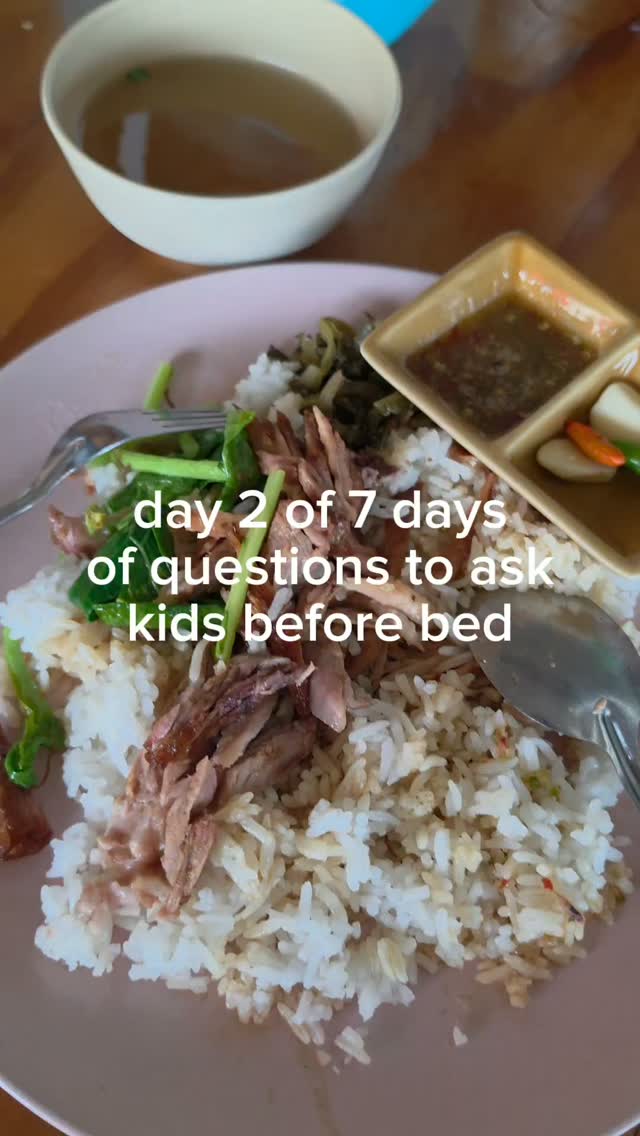 Day 2 of 7 days of questions to ask kids before bed.  #momlife #momtips
