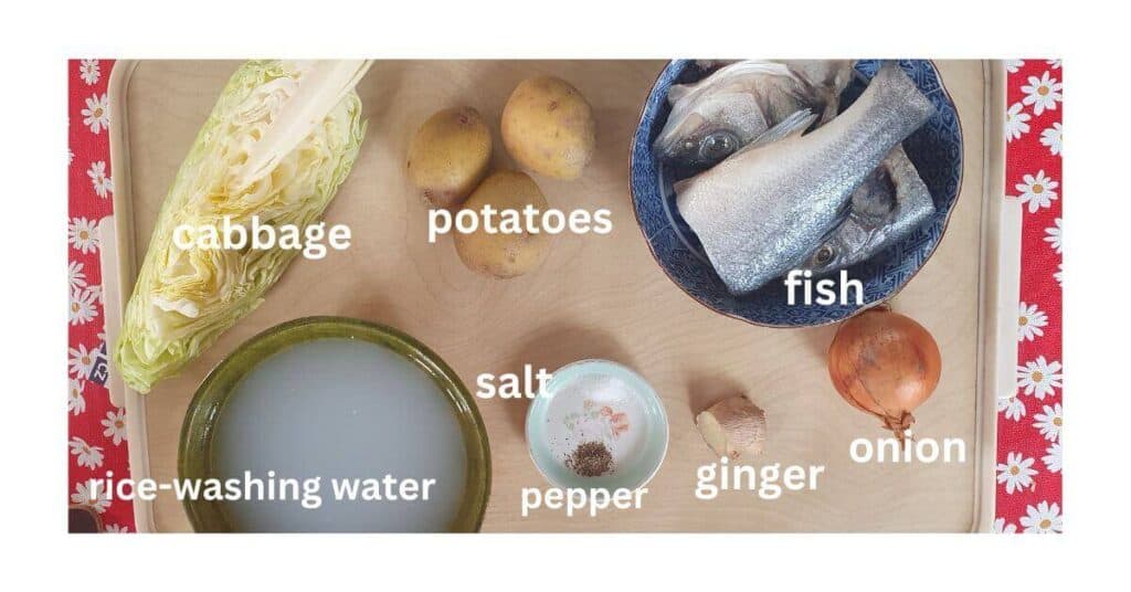 pesang isda ingredients